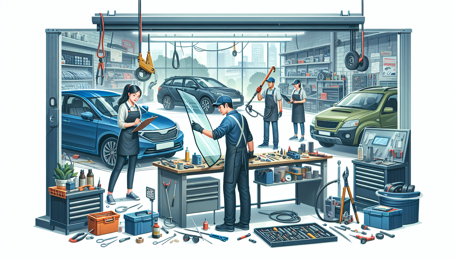 Albany Park Chicago, IL auto glass replacement services